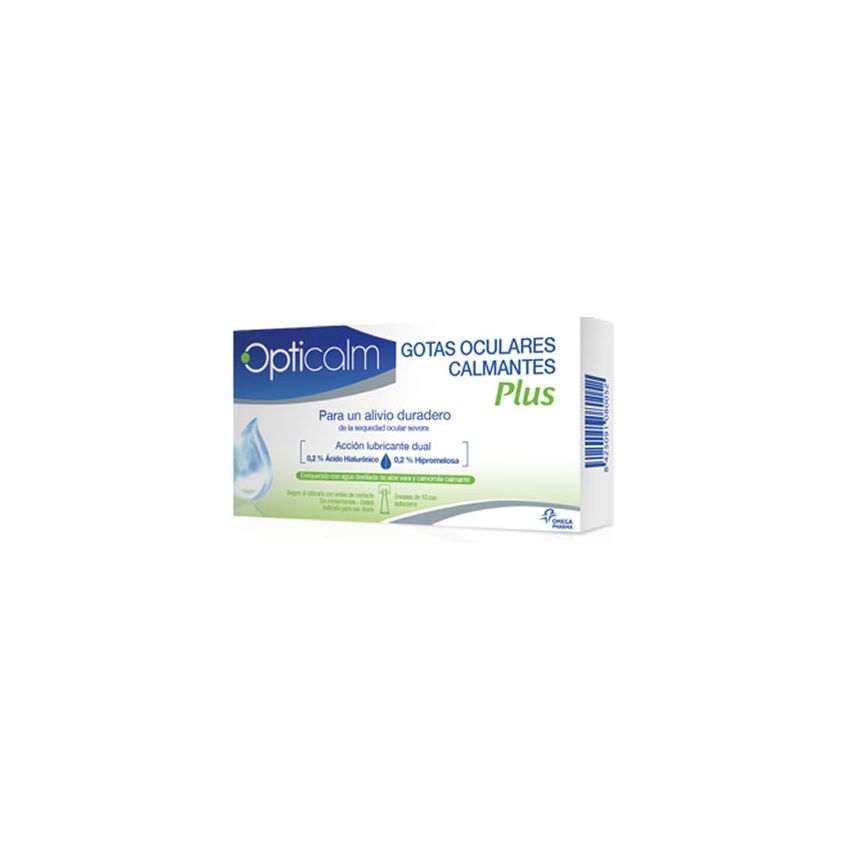 Opticalm Gouttes Oculaires Apaisantes 10X0.5Ml
