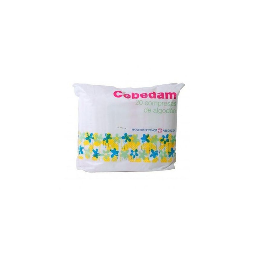 Cebedam Cotton Compresses 20 Uds
