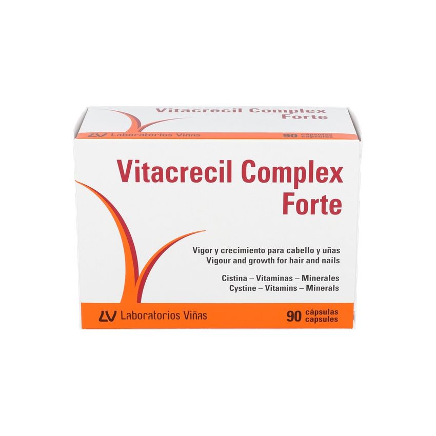 Capsules Cheveux Et Ongles Vitacrecil Complex Forte - 90 U