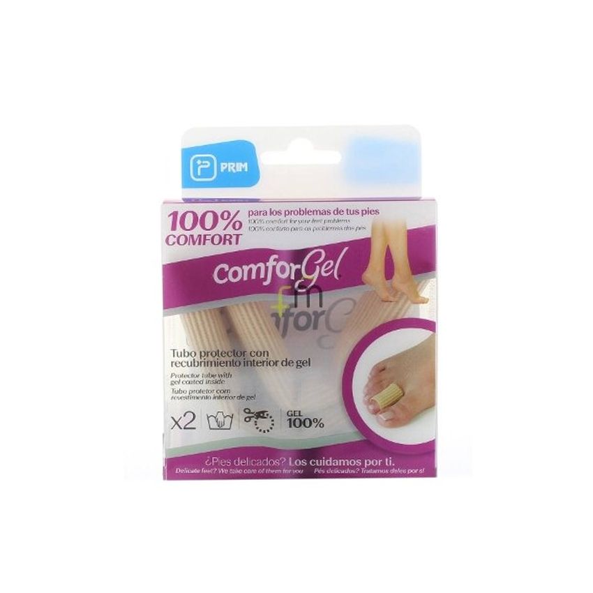 Prim Comforgel Tubes Pour Doigts 15Cm 1,5 Diamètre 12U