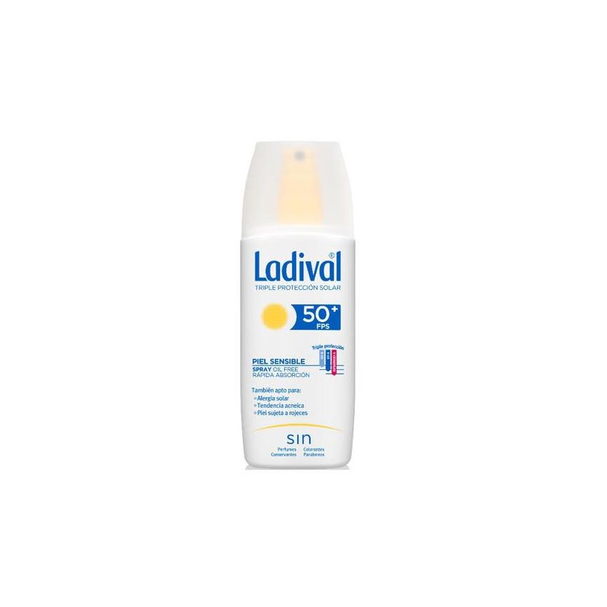 Ladival Piel Sensible Y Alérgica Spf 50 Gel Spray 150Ml