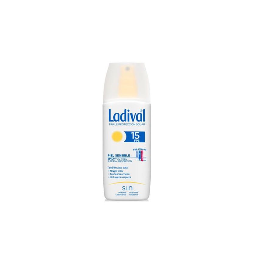 Ladival Piel Sensible Alérgica Spf15 Gel Spray 150Ml