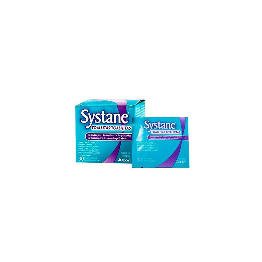 Alcon Systane Lingettes Humides Stériles 30 Unités