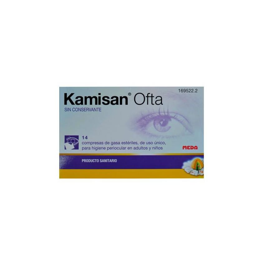 Kamisan Ofta Gaze Ophtalmique Stérile 14 Unités