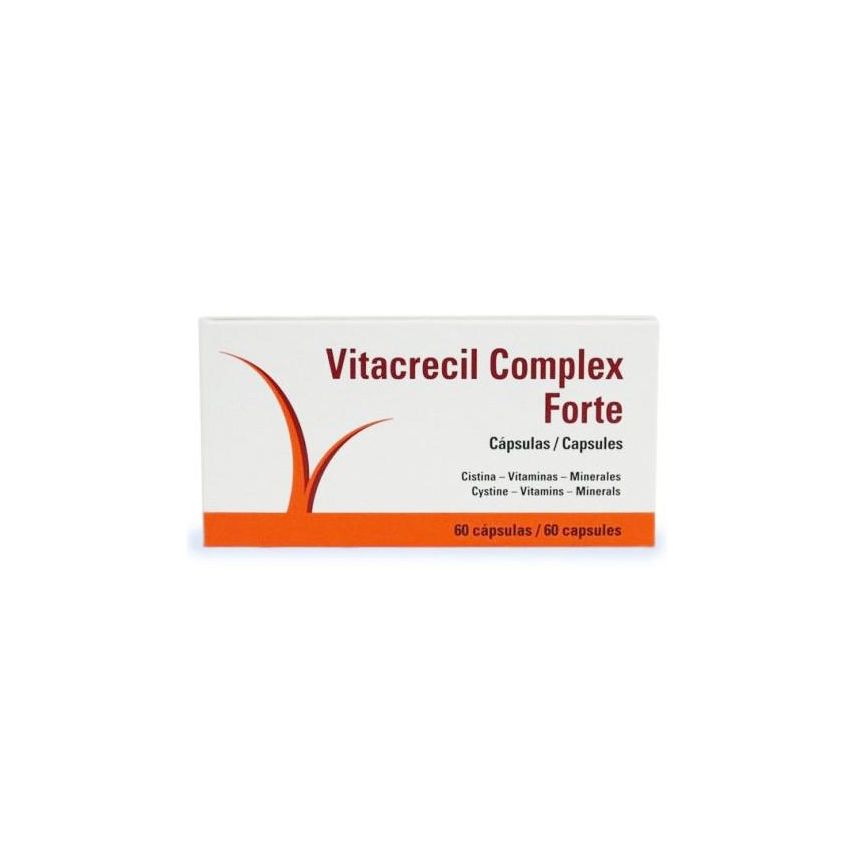 Capsules Cheveux Et Ongles Vitacrecil Complex Forte - 60 U