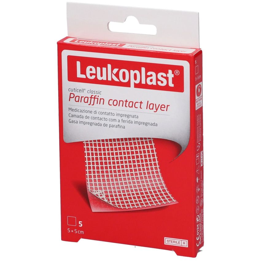 Cuticell Gasa Parafinada 5X5 Cm 5 Unidades Bsn Medical