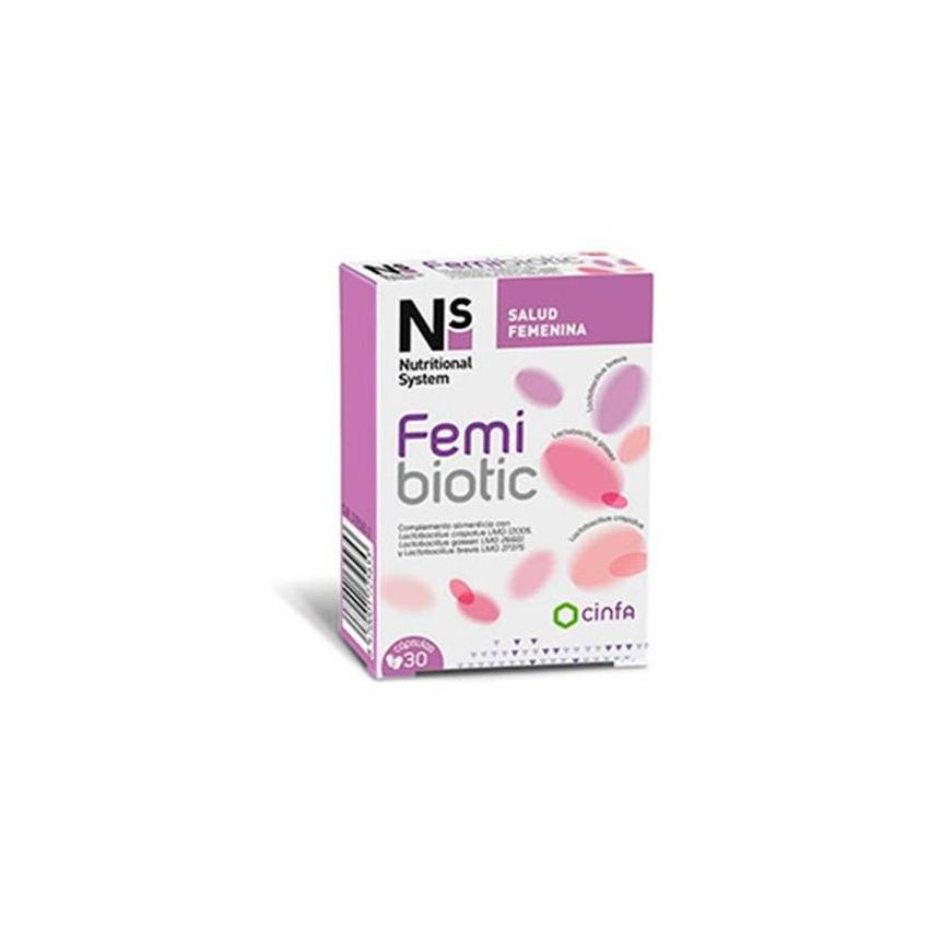 N+S Femibiotic 30 Gélules