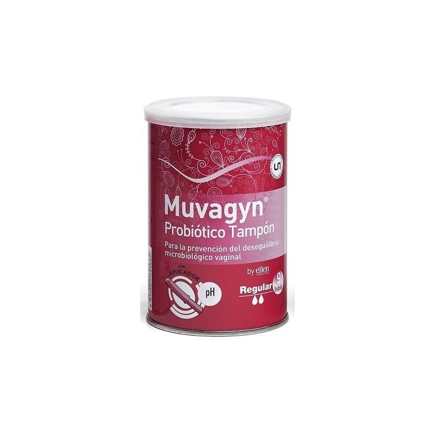 Muvagyn® Tampon Probiotique Normal 9 Unités