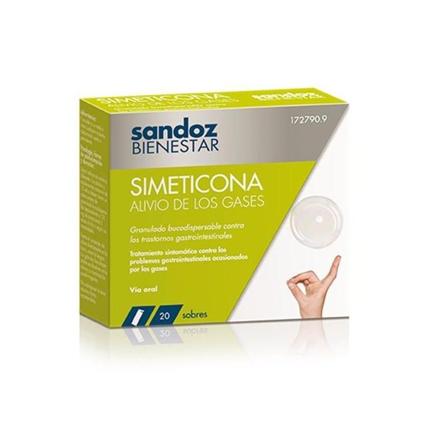 Sandoz Simeticone Wellness Gases 20 Enveloppes