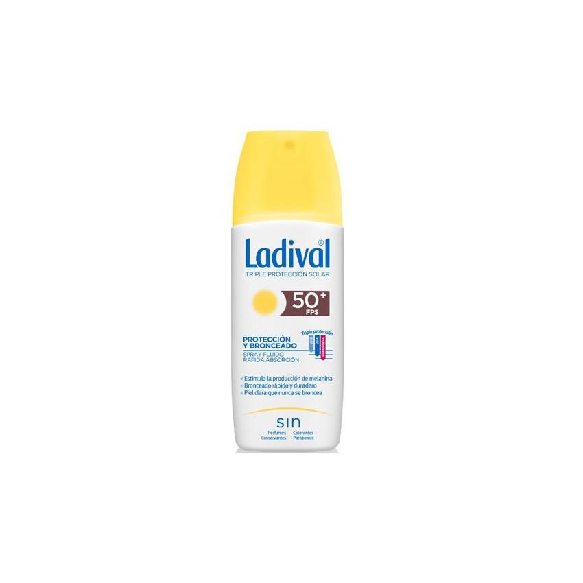 Ladival Protección Y Bronceado Spray Spf50 150Ml