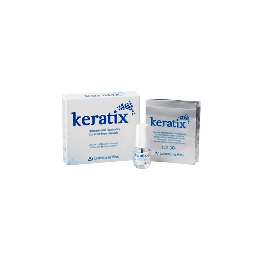 Solution Keratix 3Gr + 36 Patchs Adhésifs
