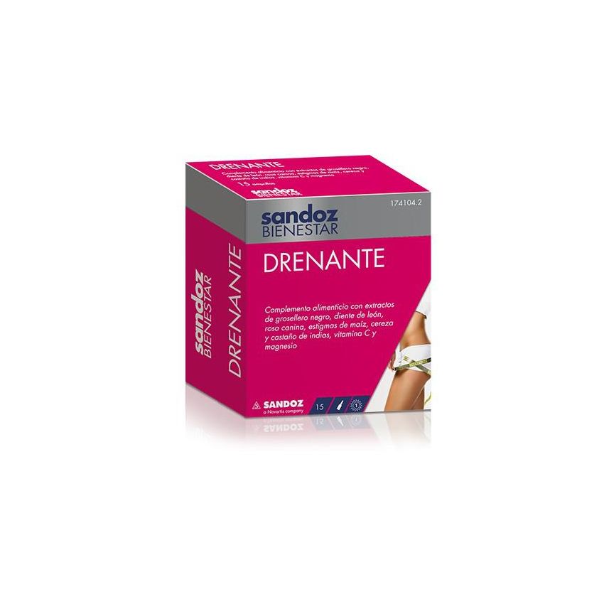 Sandoz Bienestar Drenante Drenante 15Ampollas