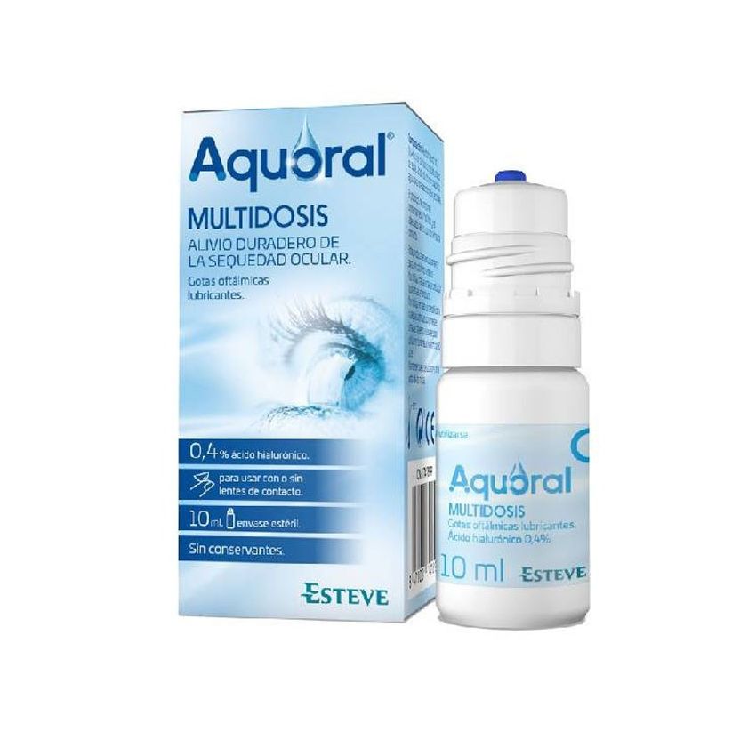 Esteve Gouttes Oculaires Aquoral 10Ml