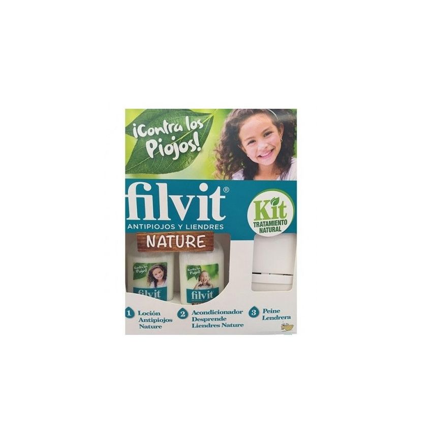 Filvit Nature Anti Poux Lotion 125Ml Coffret 2 Produits