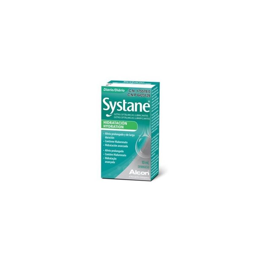 Alcon Gouttes Oculaires Hydratantes Au Systane Lubrifiants 10Ml