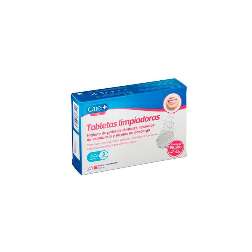 Care+ Stada Dentures Tablettes De Nettoyage Dentures Dentures Dentures Dentures Dentures 30 Eferv Tablets