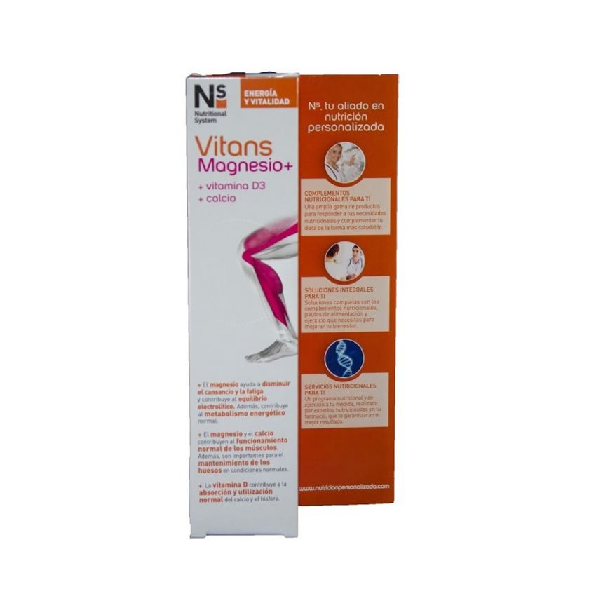 Ns Vitans Magnésium Plus 15 Comprimés Effervescents