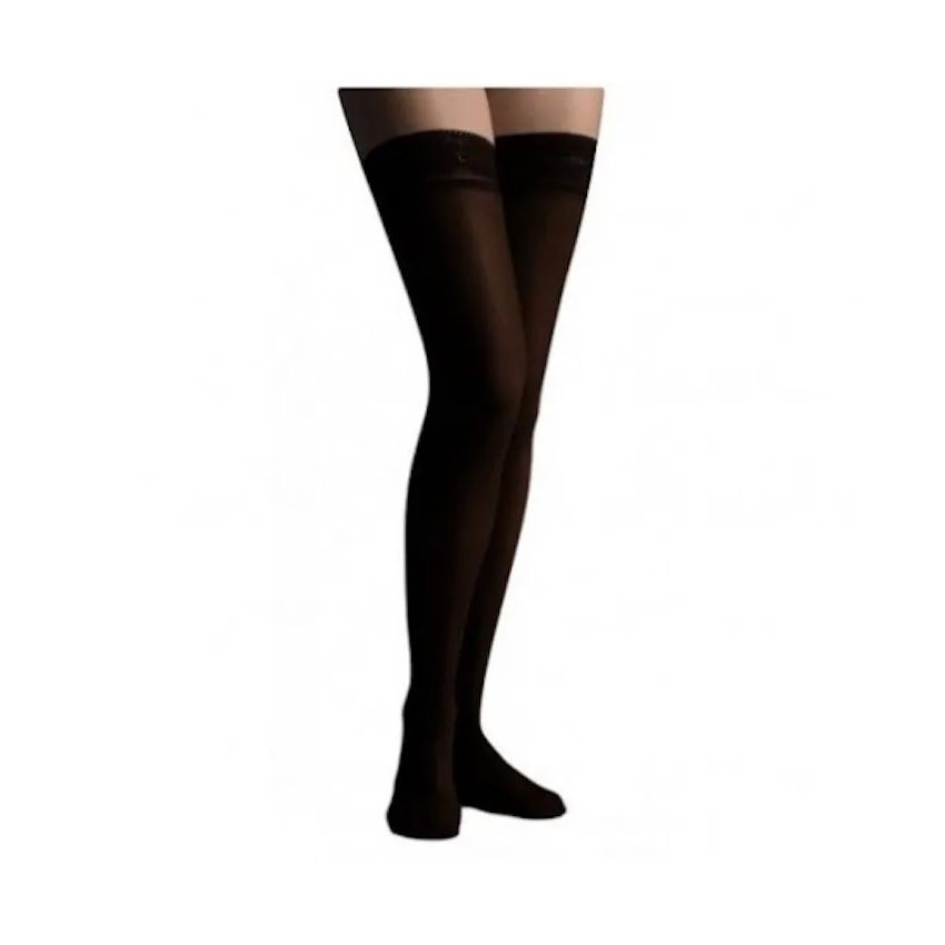 Medilast Strong Compression Long Stocking Noir Md