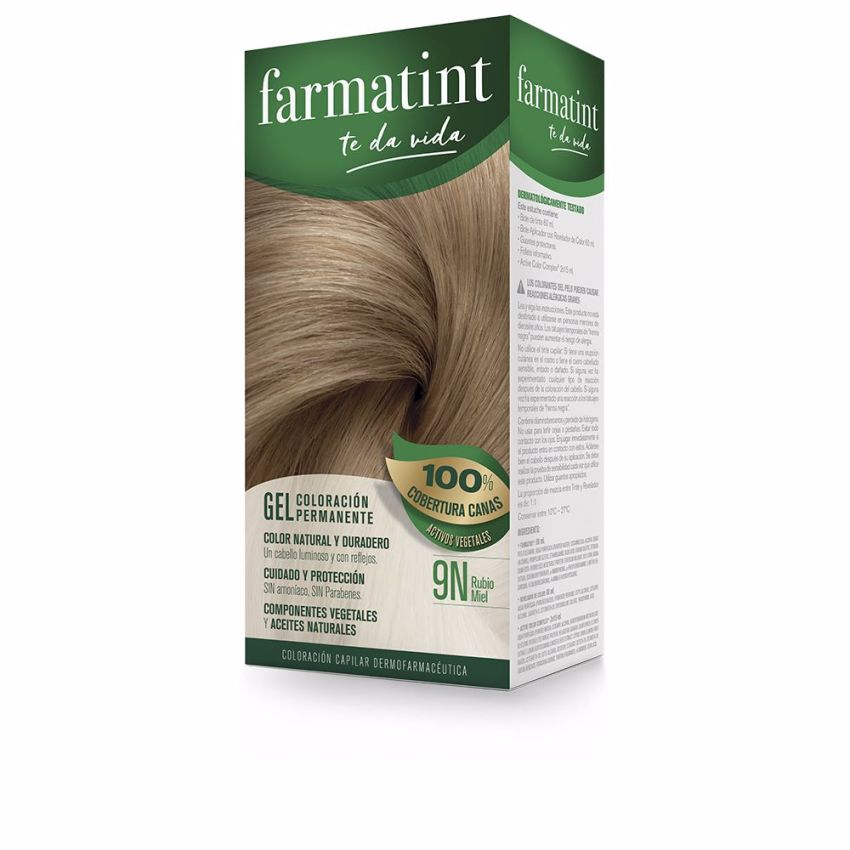 Farmatint Gel Coloration Permanente - 9N-Blond Miel