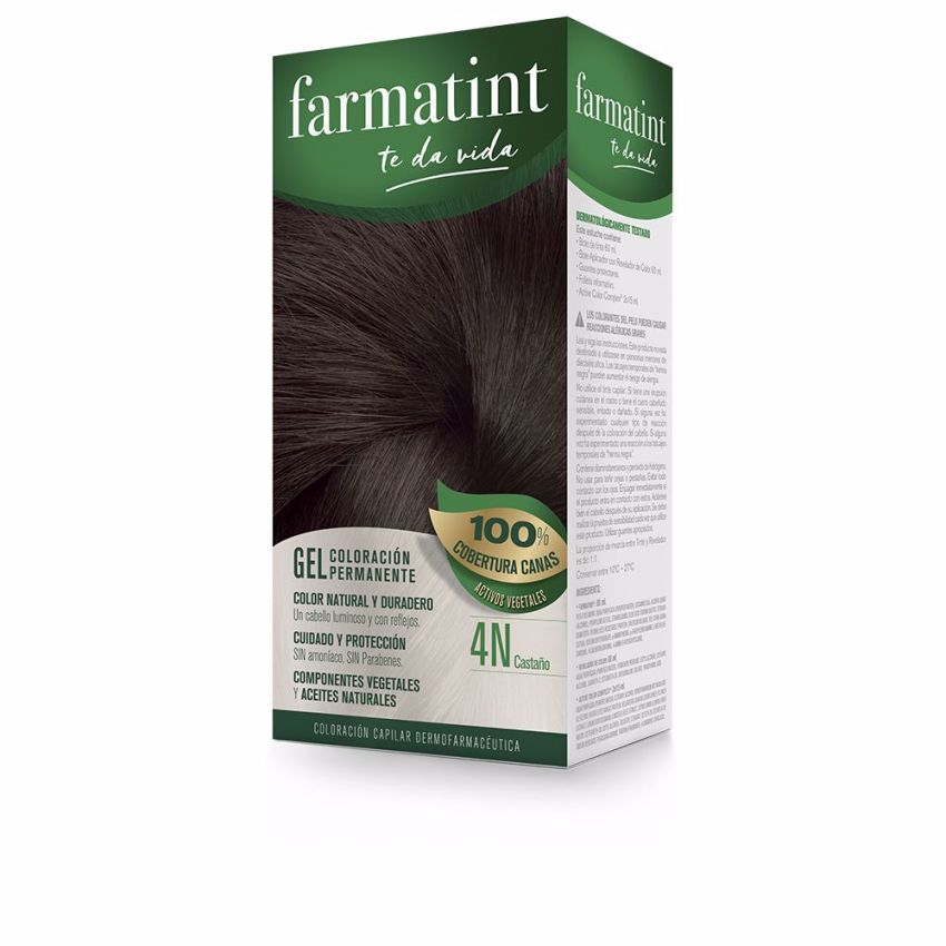 Farmatint Gel Coloration Permanente - 4N-Marron