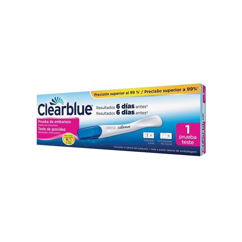 Clearblue Test De Grossesse Détection Precoce 1 Unité