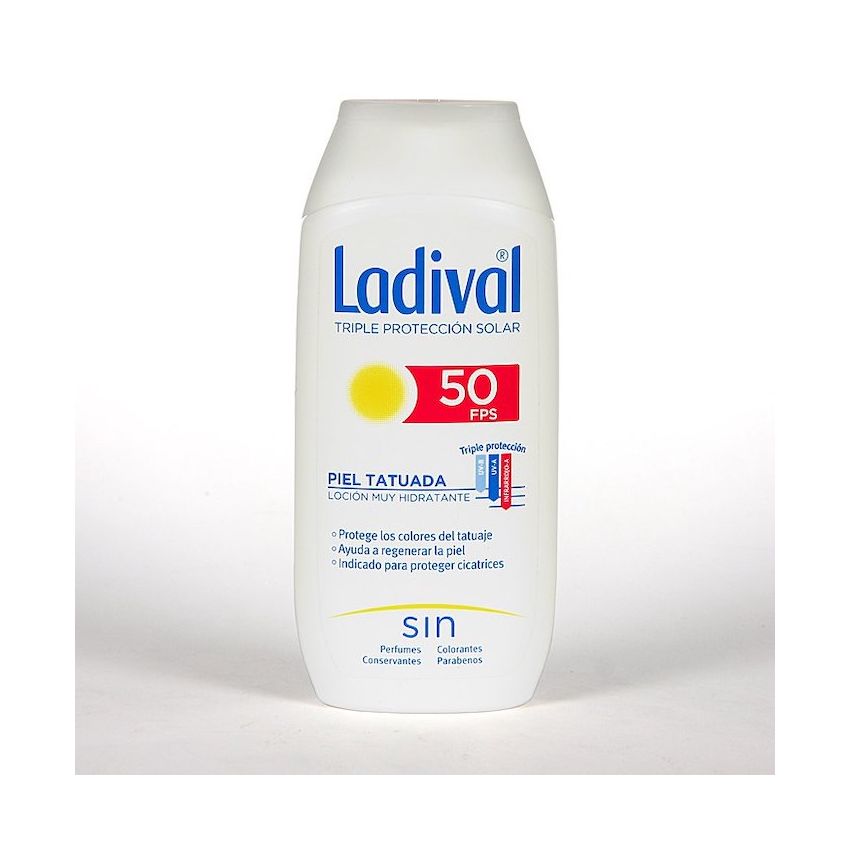 Ladival Peau Tatouée Lotion Spf50 200Ml