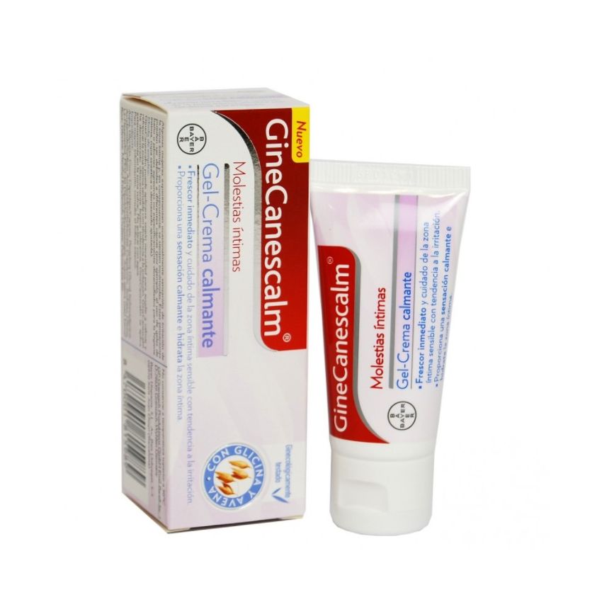 Ginecanesgel Ginecanescalm Gel Crème Apaisant 15G