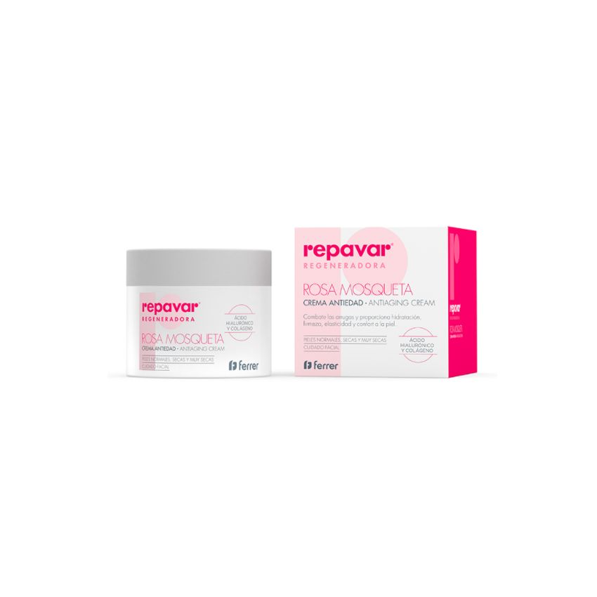 Repavar Regenerate Face Cream Rosehip Oil 50Ml