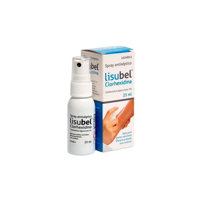 Lisubel Clorhexidina 2% Spray 25Ml