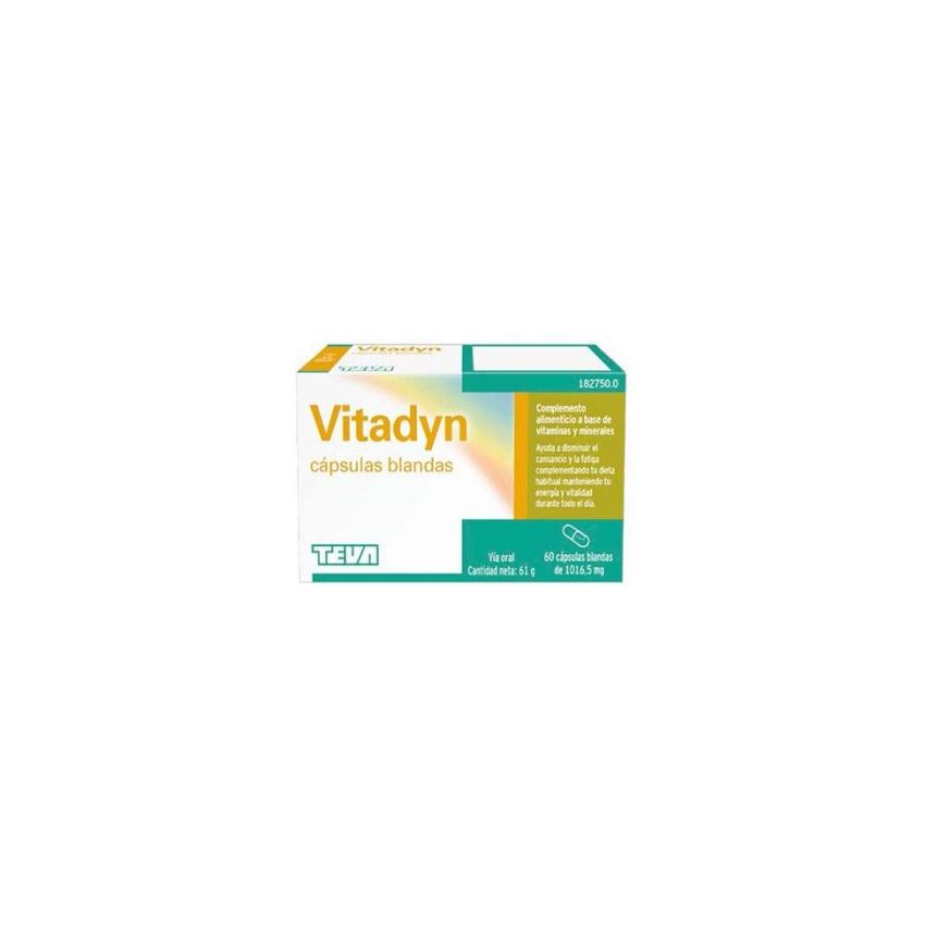 Teva Vitactiv 60 Capsules Molles