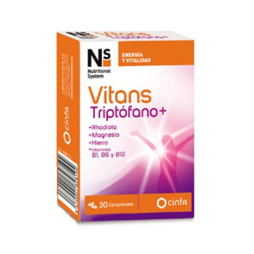 Ns Vitans Tryptophane+ 30 Comprimés