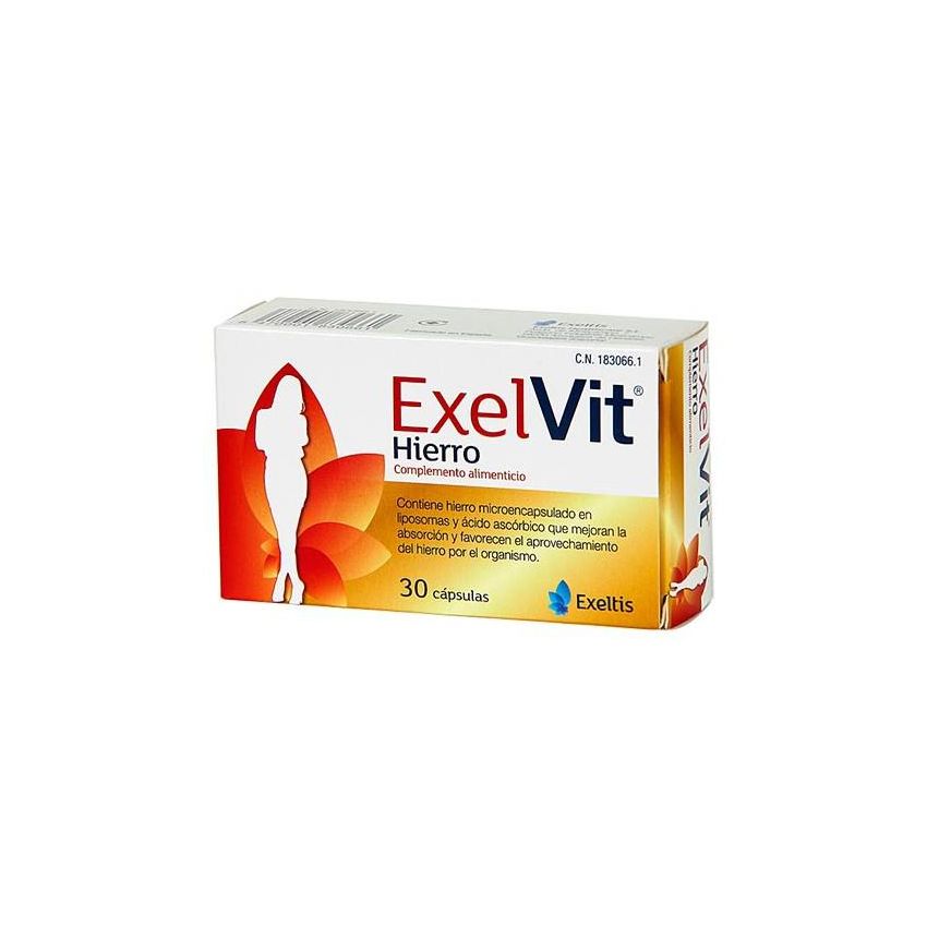 Exelvit Hierro 30 Cápsulas