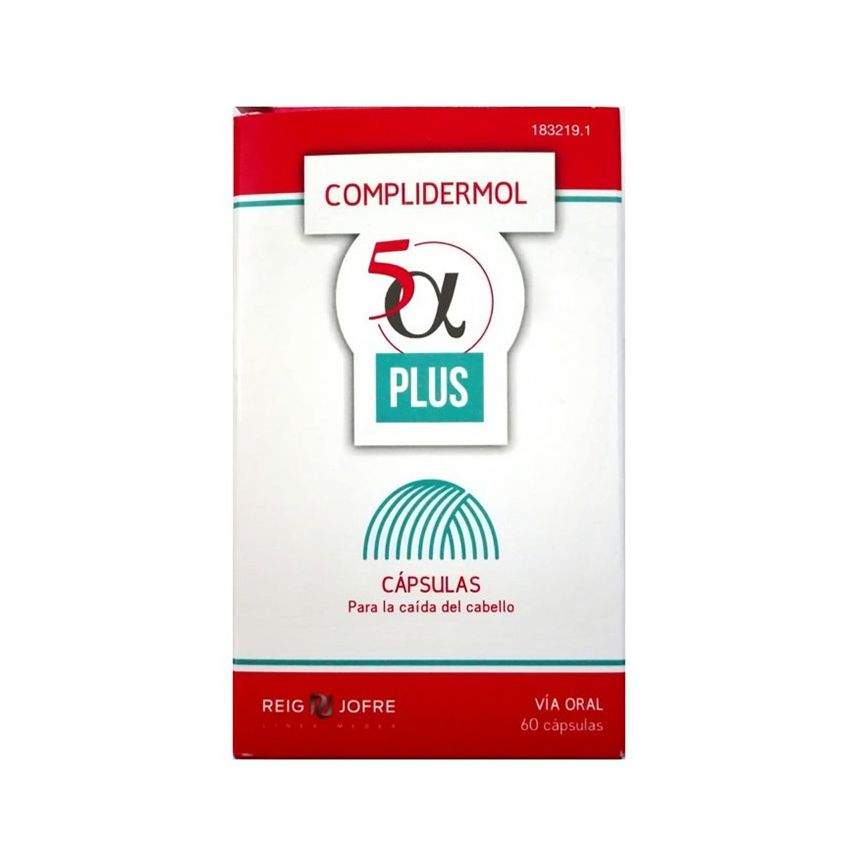 Complidermol 5 Alpha Plus 60 Capsules