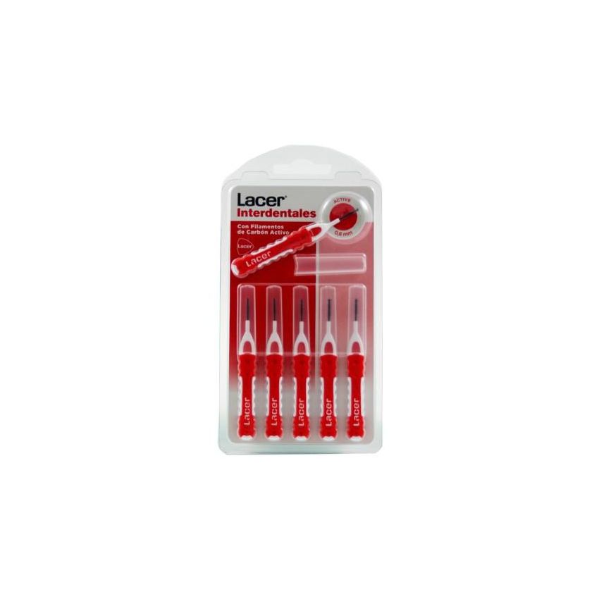 Lacer Interdental Active Recto 6 Unds