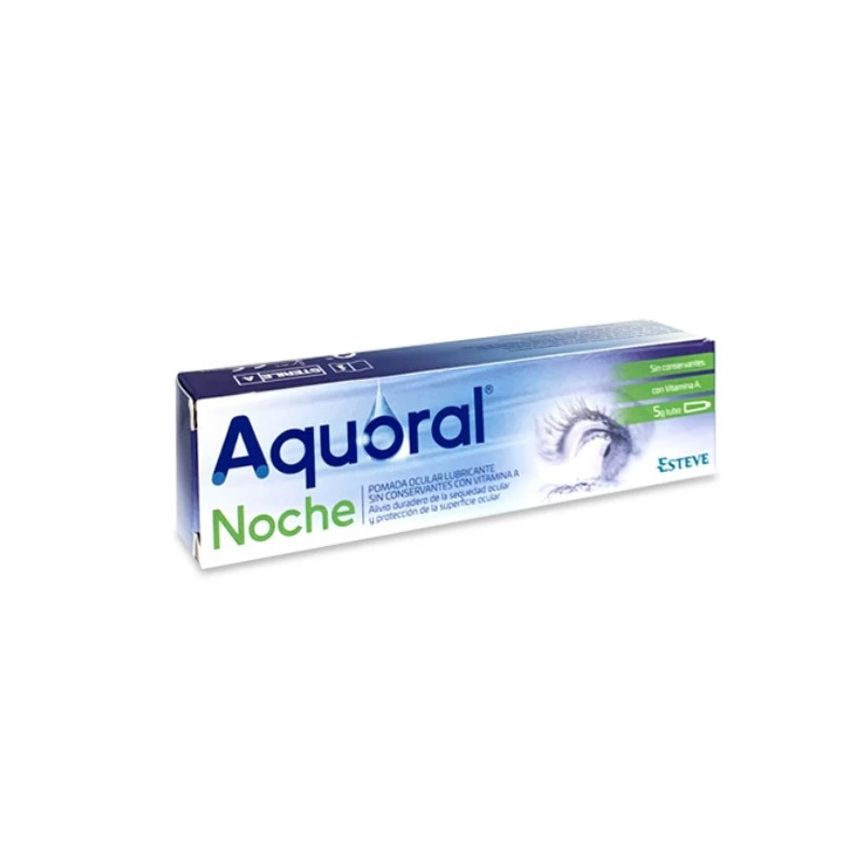 Esteve Aquoral Night Lubricating Eye Ointment 5G
