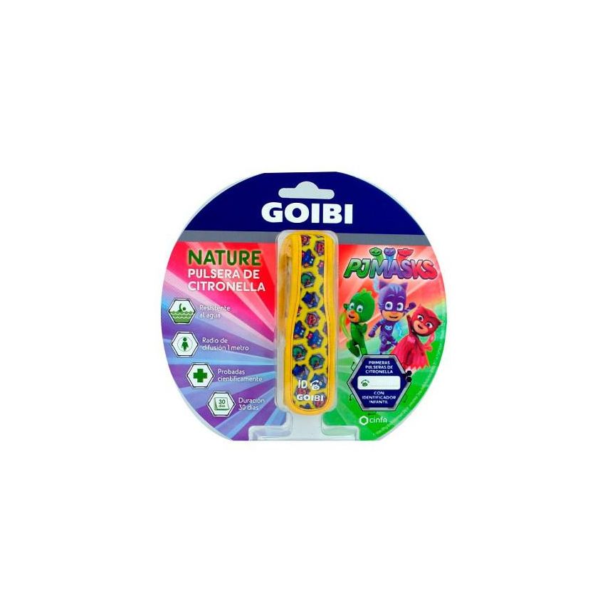 Goibi Pulsera Antimosquitos De Citronela Pjmasks Amarilla