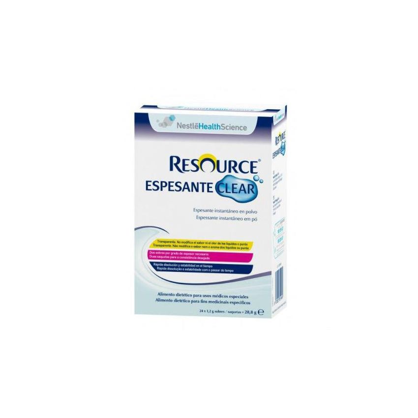 Meritene Resource Épaississant Transparent À Saveur Neutre 24 Unités