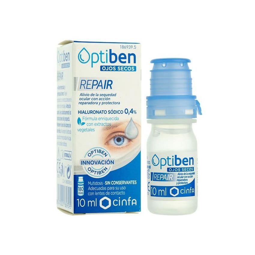 Optiben Réparateur Yeux Secs 10 Ml