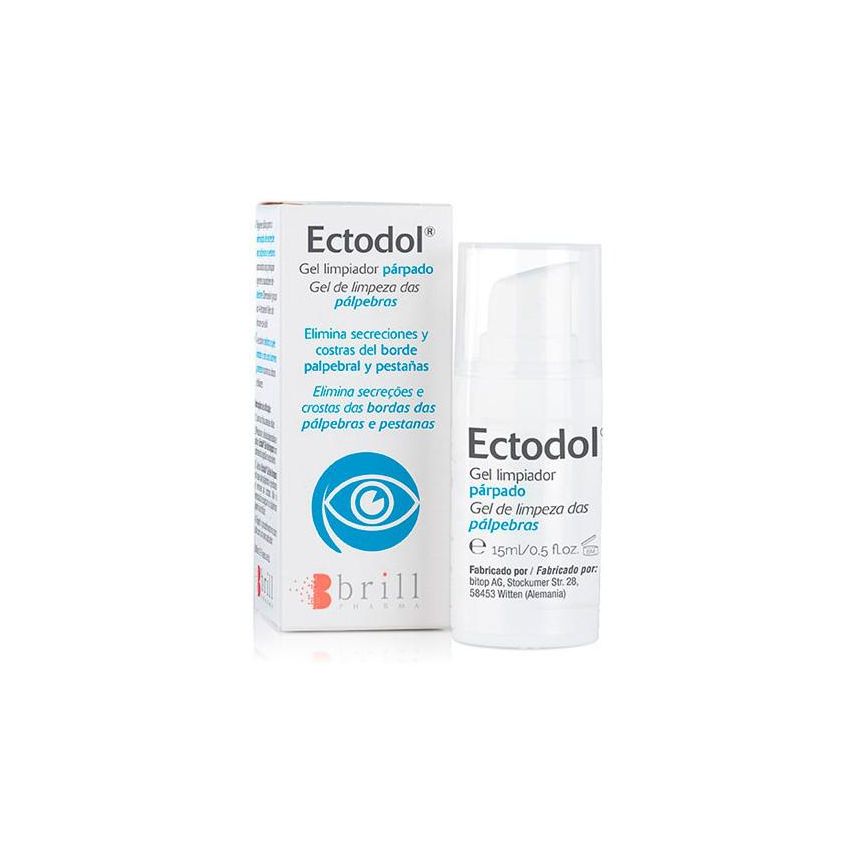 Brill Ectodol Gel Nettoyant Pour Les Paupières 15Ml