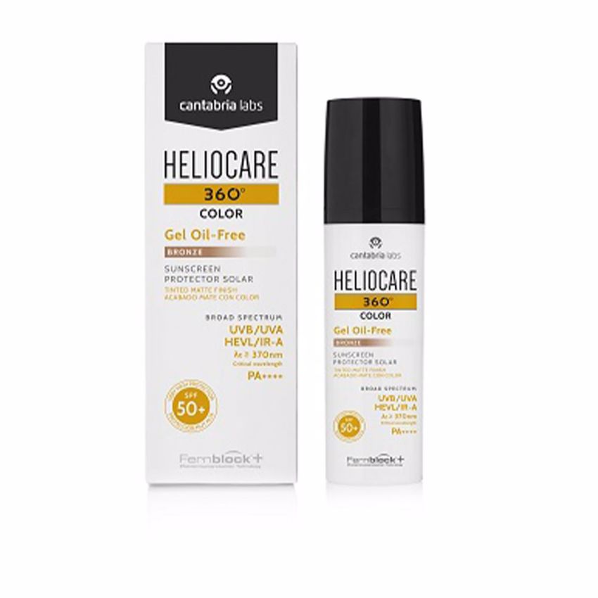 Heliocare 360° Color Crème Solaire Avec Gel Couleur Sans Huile Spf50+ - Bronze