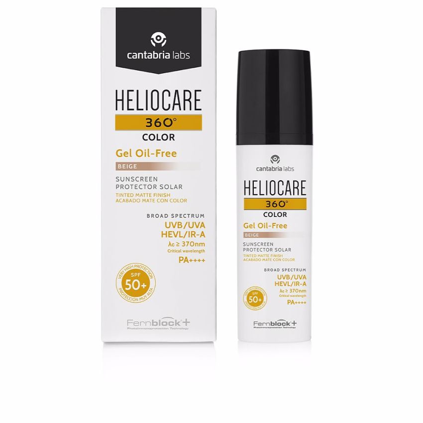 Heliocare 360° Color Crème Solaire Avec Gel Couleur Sans Huile Spf50+ - Beige