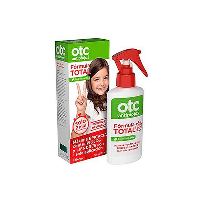 Otc Anti-Poux Formule Totale Spray 125Ml