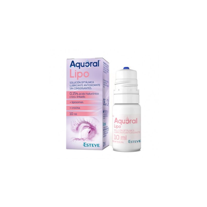 Esteve Aquoral Lipo Solution Ophtalmique 10Ml