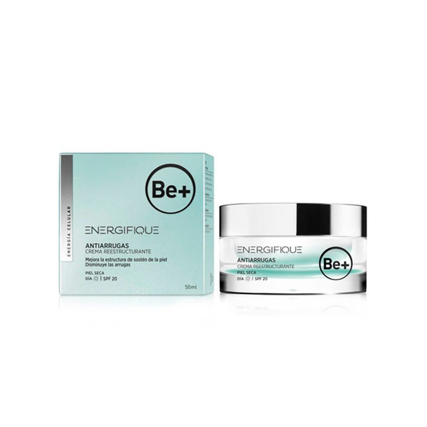 Be+ Energifique Crème Restructurante Anti-Rides Peau Sèche 50Ml