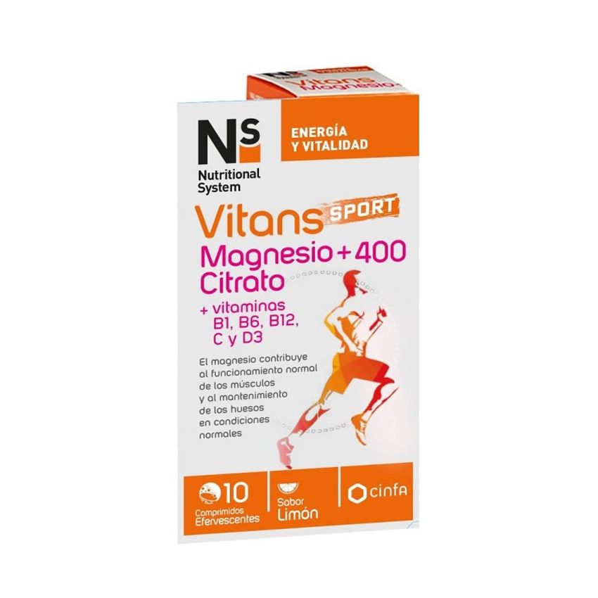 Ns Vitans Magnésium+ 400 Citrate