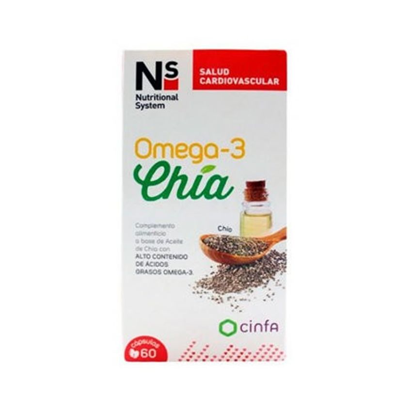 Ns Omega 3 Chia 60 Gélules