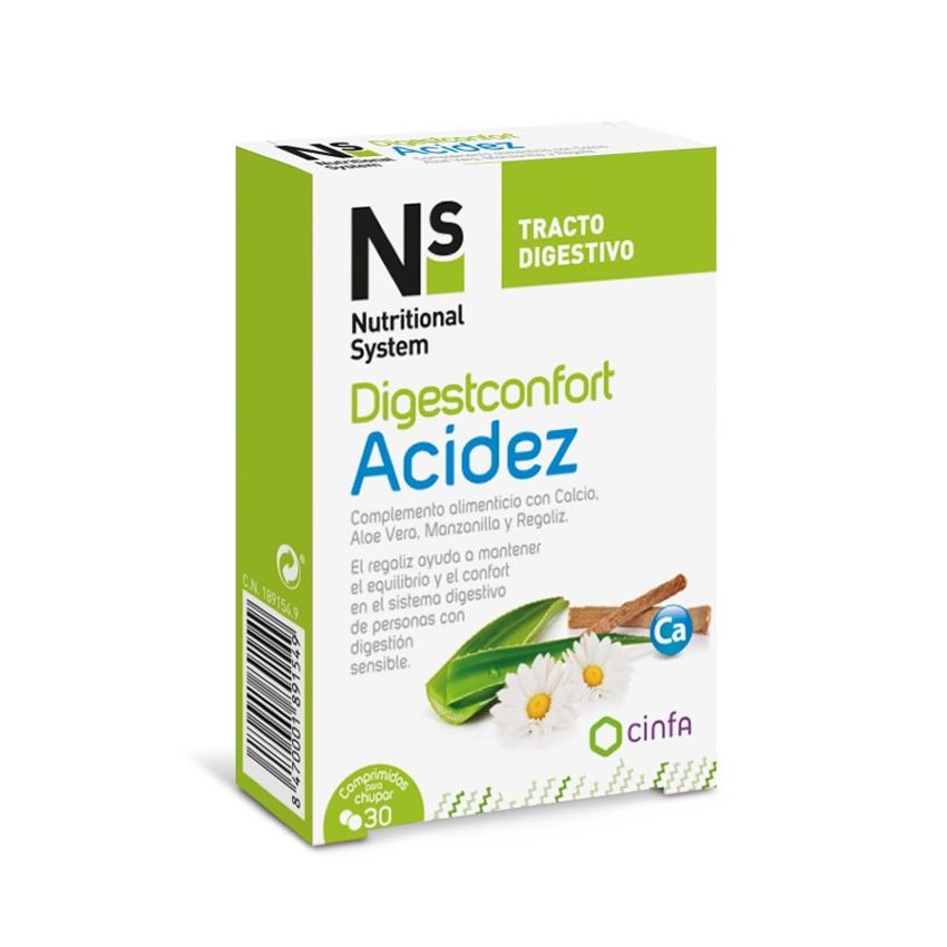 Ns Confortdigest Acidité 30 Comprimés