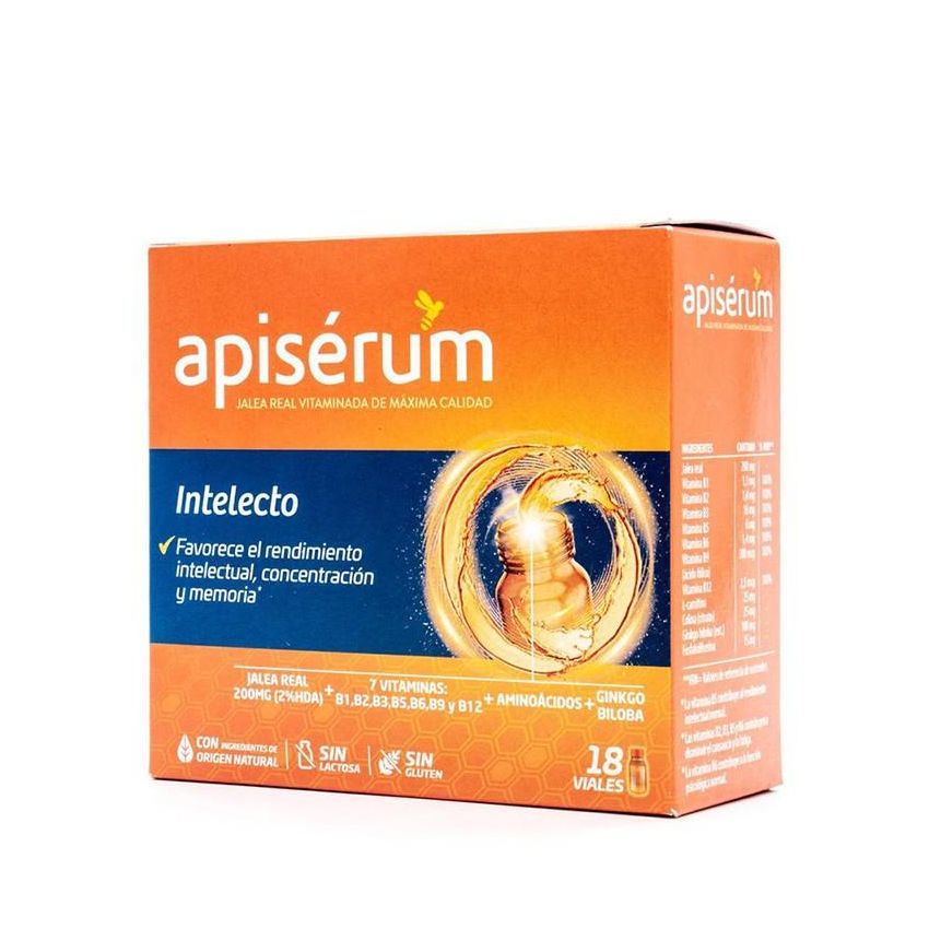 Apisérum Apiserum Intelecto 18 Flacons