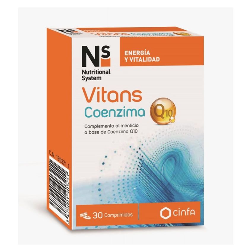 Ns Vitans Coenzyme Q10 30 Comprimés