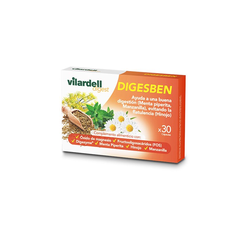 Vilardell Digest Digesben 30 Capsules